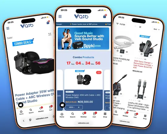 Vaib Nation — Consumer Electronics & Tech Gadgets E-Commerce