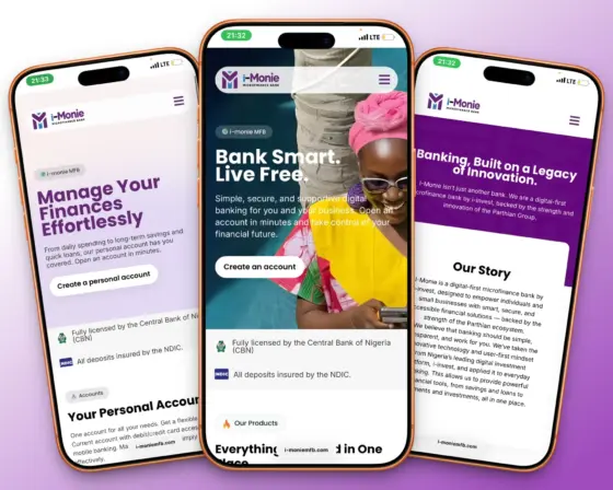i-Monie Microfinance Bank — Digital Banking & Personal Finance